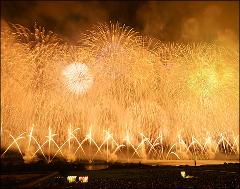 Sakata Fireworks Display
