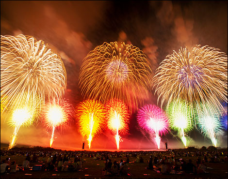 Sakata Fireworks Display